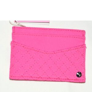 NWT Vera Bradley Slim Card/ID Y2K Trendy Petite Pink Case Wallet